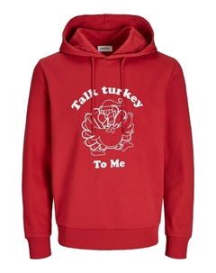 Толстовка с капюшоном Sweatshirt, красный Jack & jones