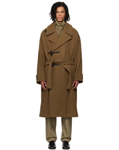 Пальто дафлкот, коричневый Lemaire