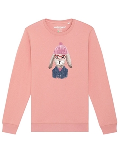 Свитер Sweatshirt Hase, розовый Watapparel