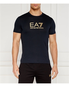Футболка Slim Fit, темно-синий Ea7