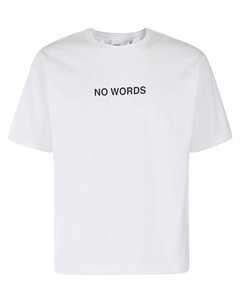 Футболка No Words, белый Aspesi