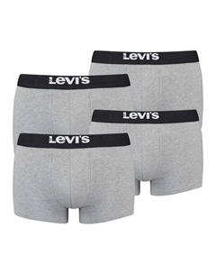 Боксеры Levi´s short 4er Pack, цвет grau melange Levi's®
