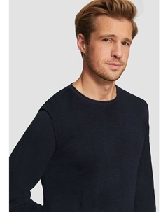 Пуловер sOliver Strick langarm, синий S.oliver