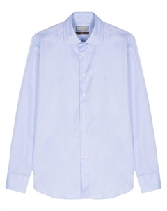 Жаккардовая рубашка с узором, синий Canali