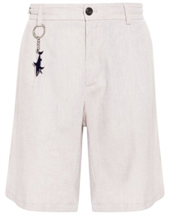 Шорты-чиносы с подвеской-логотипом, серый Paul & shark