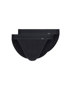 Трусы Slip 2er Pack, черный Skiny
