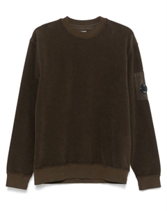 Толстовка с декором Lens, коричневый C.p. company