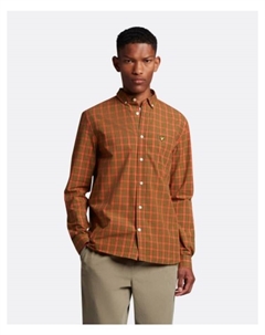 Рубашка, цвет khakigrün Lyle & scott