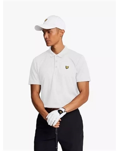 Поло Golf Tech, белый Lyle & scott