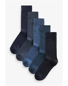 Вышитые прочные свежие носки, синий Next