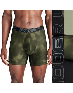 Комплект мужских трусов-боксеров Performance Tech Fashion 6 из трех пар, цвет Grove Green Under armour