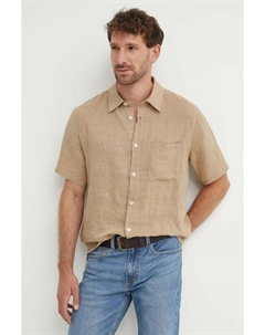 Рубашка Chemisette Bellini с логотипом, бежевый A.p.c.