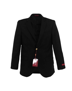 Мужской деловой пиджак, черный Gioberti