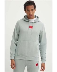 Хлопковая толстовка, зеленый Hugo