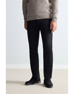 Итальянские фирменные брюки чинос Nova fides, черный Next