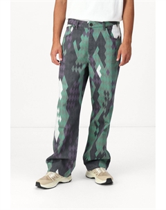 Джинсы прямого кроя ADRIK BAGGY, оливковый 2y studios