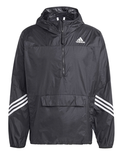 Анорак Sportswear WIND.RDY Hooded Anorak, черный Adidas