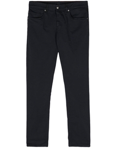 Узкие брюки с пятью карманами, синий Fay