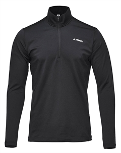 Блуза Performance Terrex Everyhike Half-Zip Fleece, черный Adidas