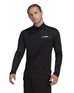 Блуза Performance Terrex Multi Half-Zip Long-Sleeve Top, черный Adidas