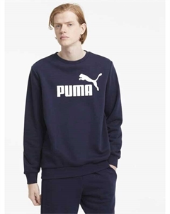 Блуза ESS Big Logo Crew FL, синий Puma