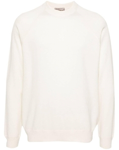 Джемпер из кашемира с длинными рукавами, белый Herno