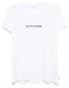 Футболка с надписью, белый Aspesi