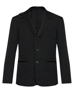 Шерстяной блейзер, черный Yohji yamamoto