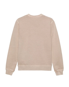 Хлопковая толстовка с логотипом, нейтральный цвет Woolrich