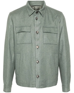 Куртка-рубашка на пуговицах, зеленый Herno