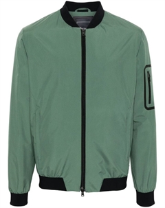 Легкая куртка-бомбер, зеленый Herno