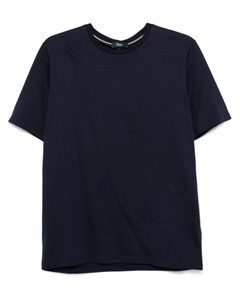 Футболка с круглым вырезом, синий Herno