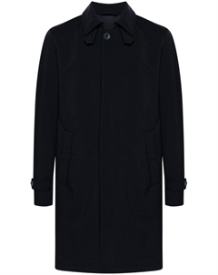 Пальто с логотипом, синий Herno