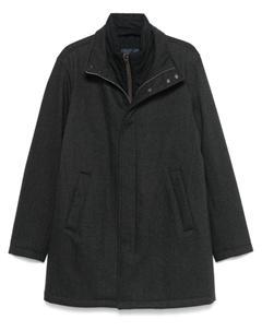 Стеганое пальто, серый Herno