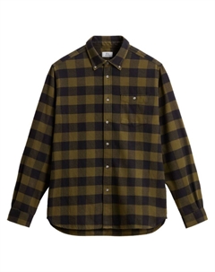 Фланелевая рубашка, зеленый Woolrich