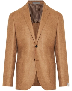 Однобортный блейзер, нейтральный цвет Corneliani