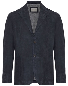 Блейзер с накладными карманами, синий Corneliani