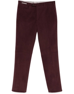 Бархатные брюки, красный Corneliani