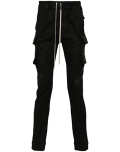 DRKSHDW брюки-карго Porterville Mastodon, черный Rick owens