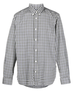 Клетчатая рубашка из вирджинской шерсти, синий Woolrich