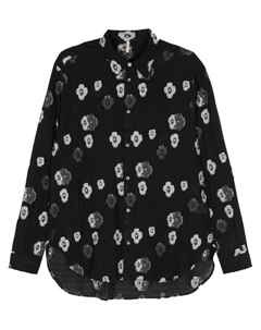 Пожалуйста, цветочная рубашка, черный Sunflower