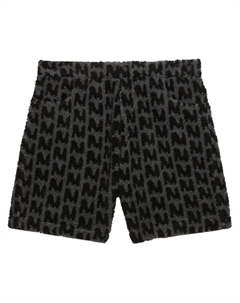 Шорты с монограммой, серый Msgm