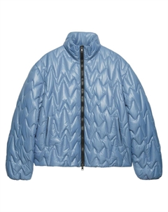 Стеганый пуховик, синий Msgm