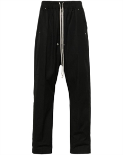 Брюки Bela с низким шаговым швом, черный Rick owens