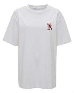 Футболка с вышивкой Canary, белый Jw anderson