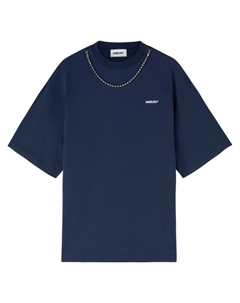 Футболка с цепочкой из шариков, синий Ambush