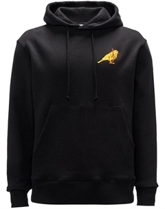 Толстовка с капюшоном из органического хлопка Canary, черный Jw anderson