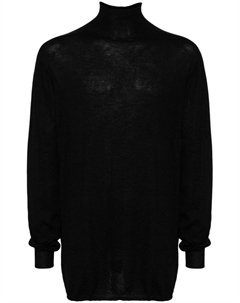 Джемпер с высоким воротником, черный Rick owens