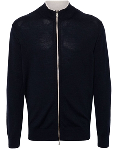 Свитер тонкой вязки, синий Eleventy