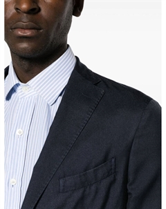 Пиджак с заостренными лацканами, синий Boglioli